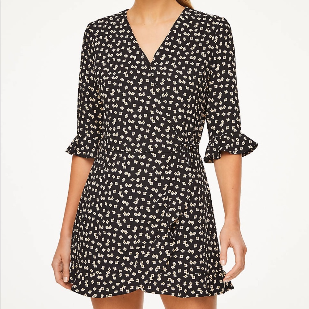 NWOT LOFT Outlet Floral Skort Romper